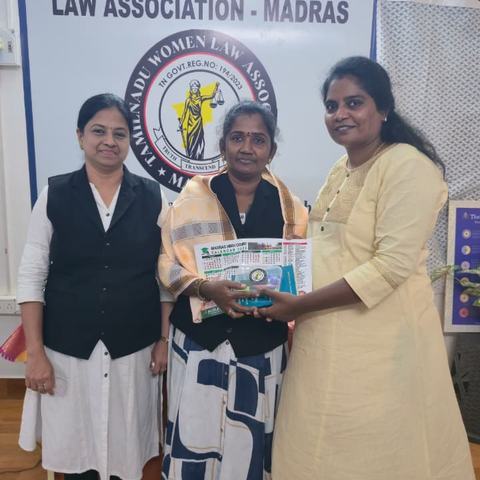 Materials Handed Over
